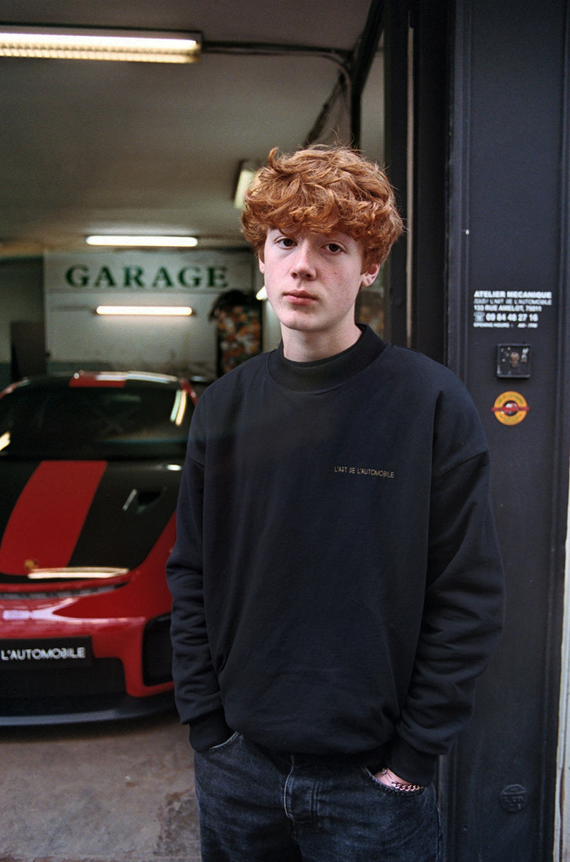 LOOKBOOK - KAR / L'ART DE L'AUTOMOBILE - CLASSIC GARAGE CREWNECK REVER