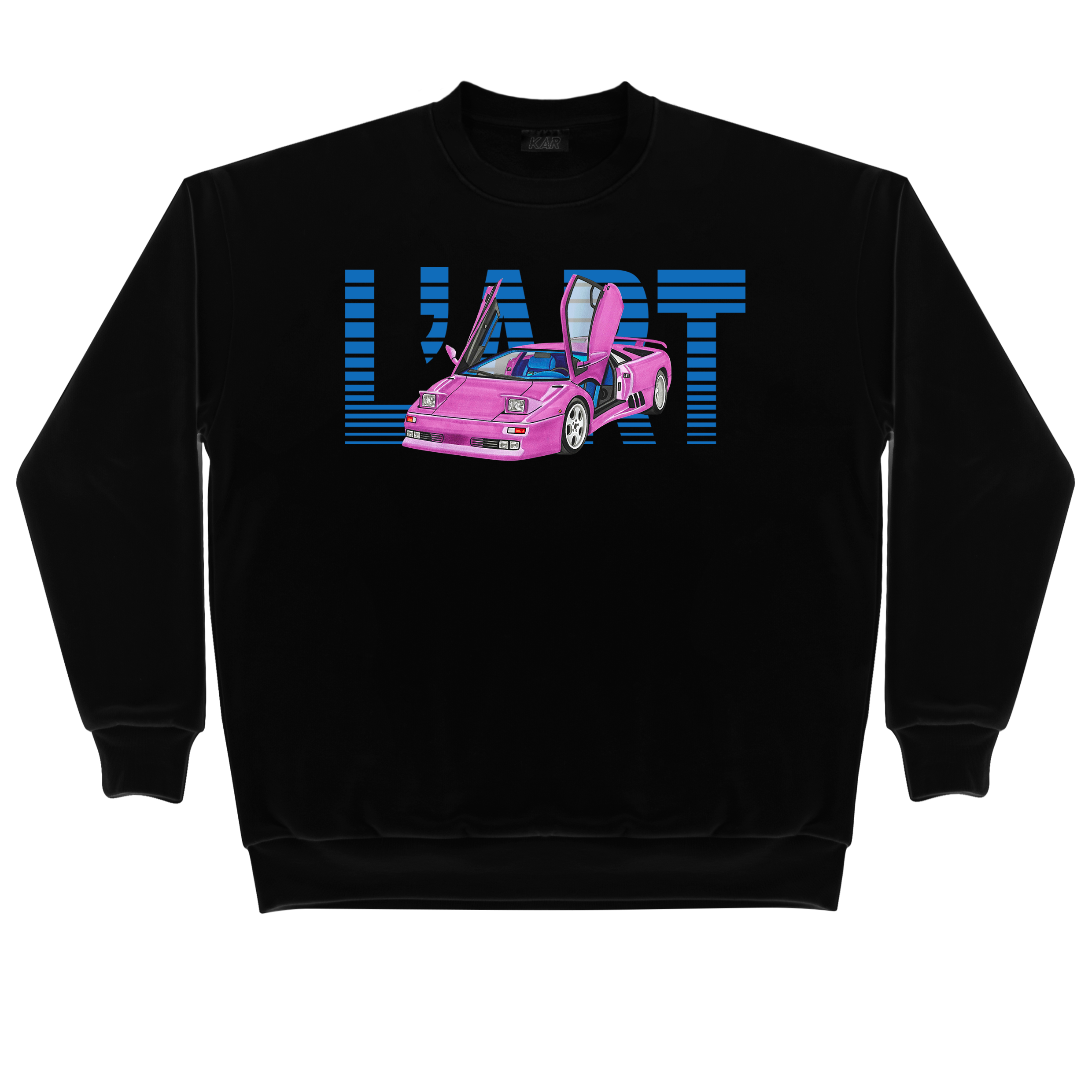 L'ART FANCY CARS GRAPHIC CREWNECK - KAR / L'ART DE L'AUTOMOBILE