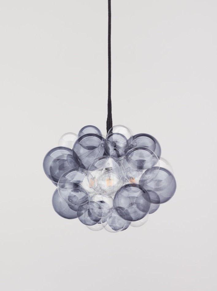 clear ball chandelier