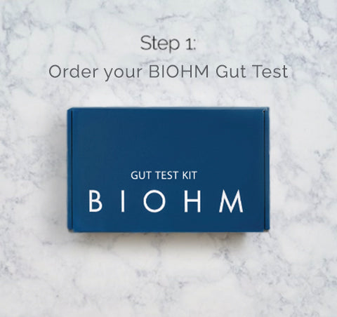 BIOHM GUT Test Step 1