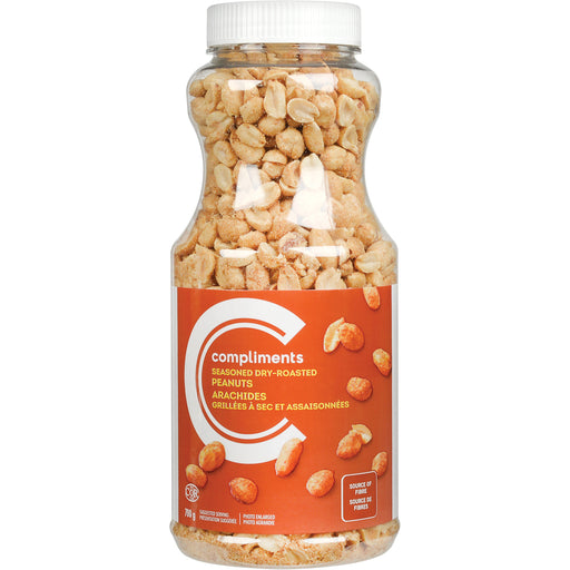 COMPLIMENTS DRY-ROASTED PEANUTS 700GR — Delivurr