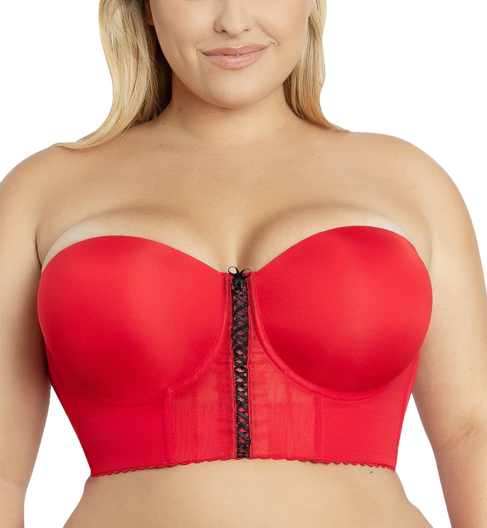 PARFAIT Shea P60671 Women's Full Bust and Full Figure Strapless Longline  Bra : : Clothing, Shoes & Accessories