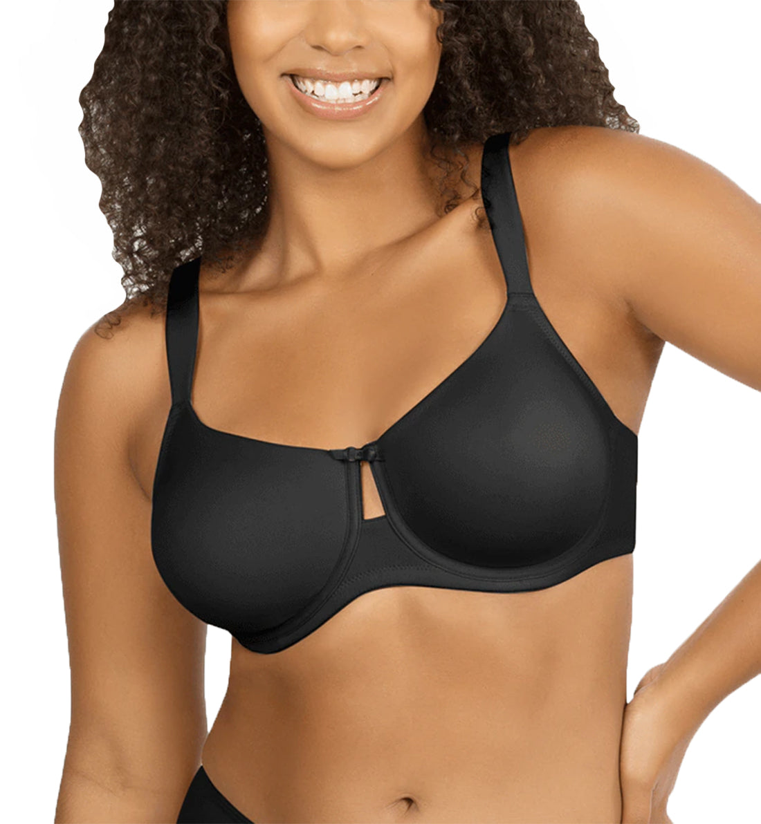 Goddess Verity Full Cup Non Wire Bra (700218)- Black - Breakout Bras