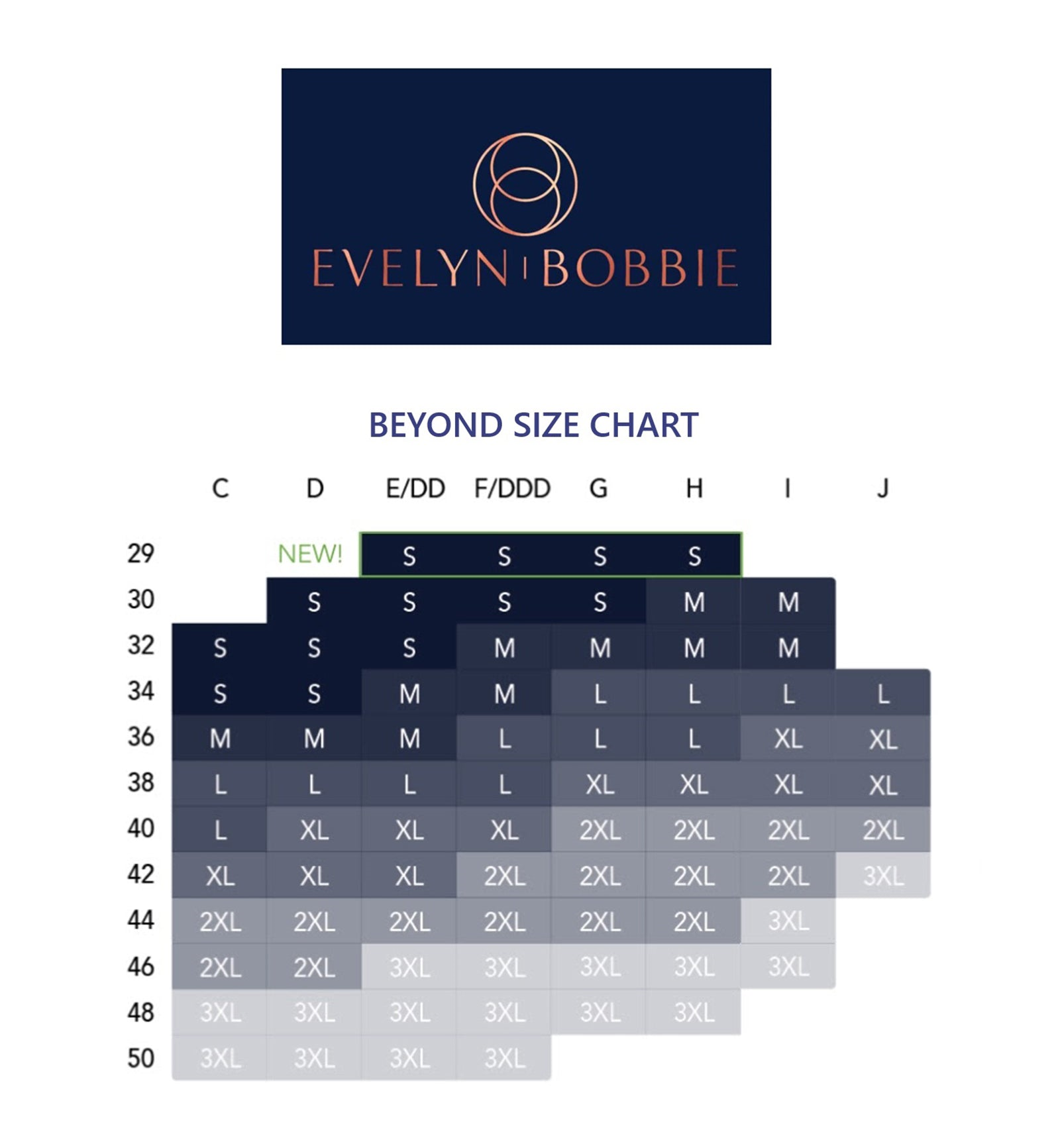 Evelyn & Bobbie BEYOND Adjustable Bra (1732)- Onyx - Breakout Bras