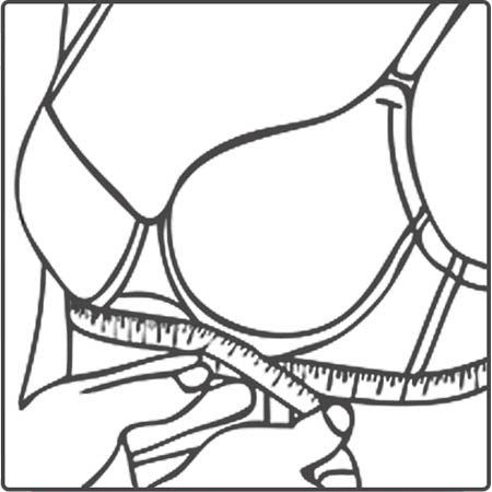 Step 2: Measure your ribcage.