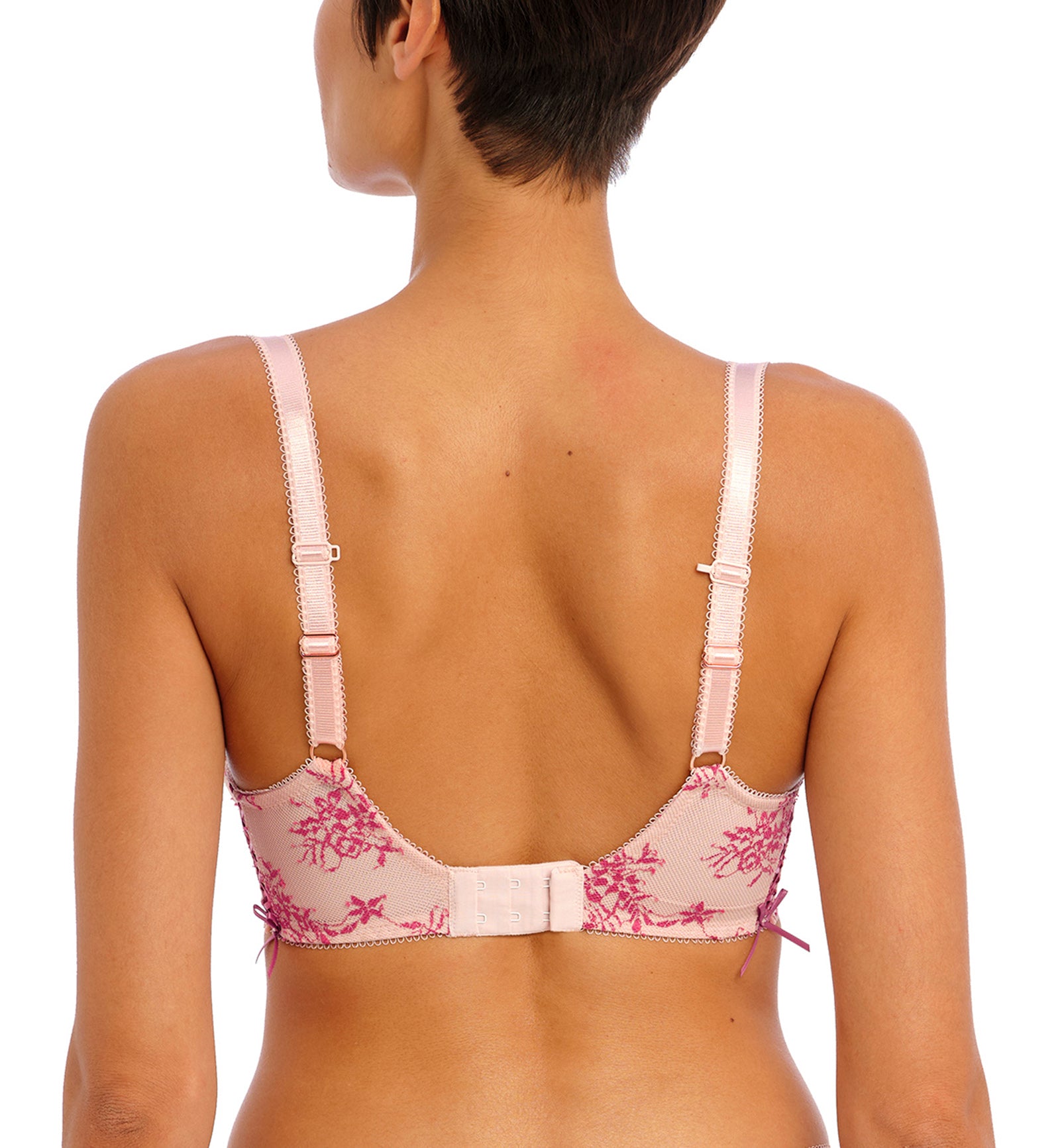 Freya Offbeat Side Support Underwire Bra (5451)- Rosehip - Breakout Bras