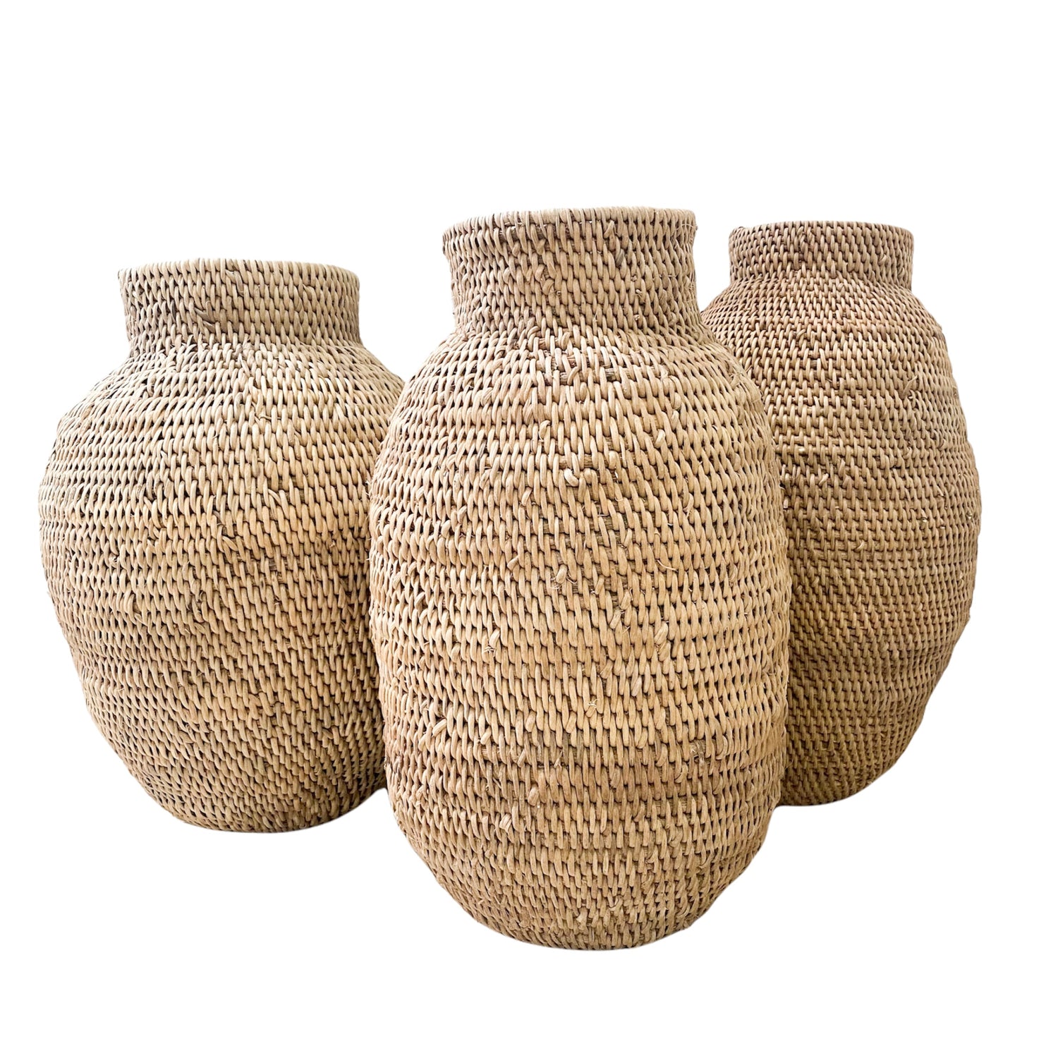Buhera African Grass Reed Baskets 