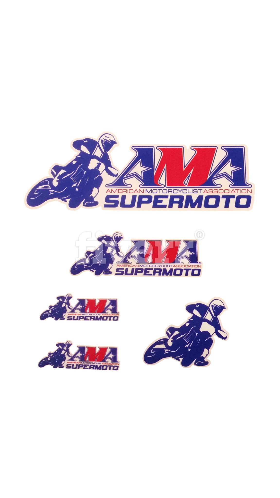 Official AMA Supermoto Sticker – DRT Racing