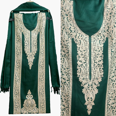 Stunning Black Kashmiri Aari Work Georgette Suit Set – Luxurion World