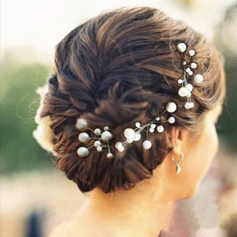 pearl hair pins