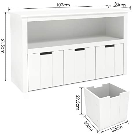 kids toy storage cubes