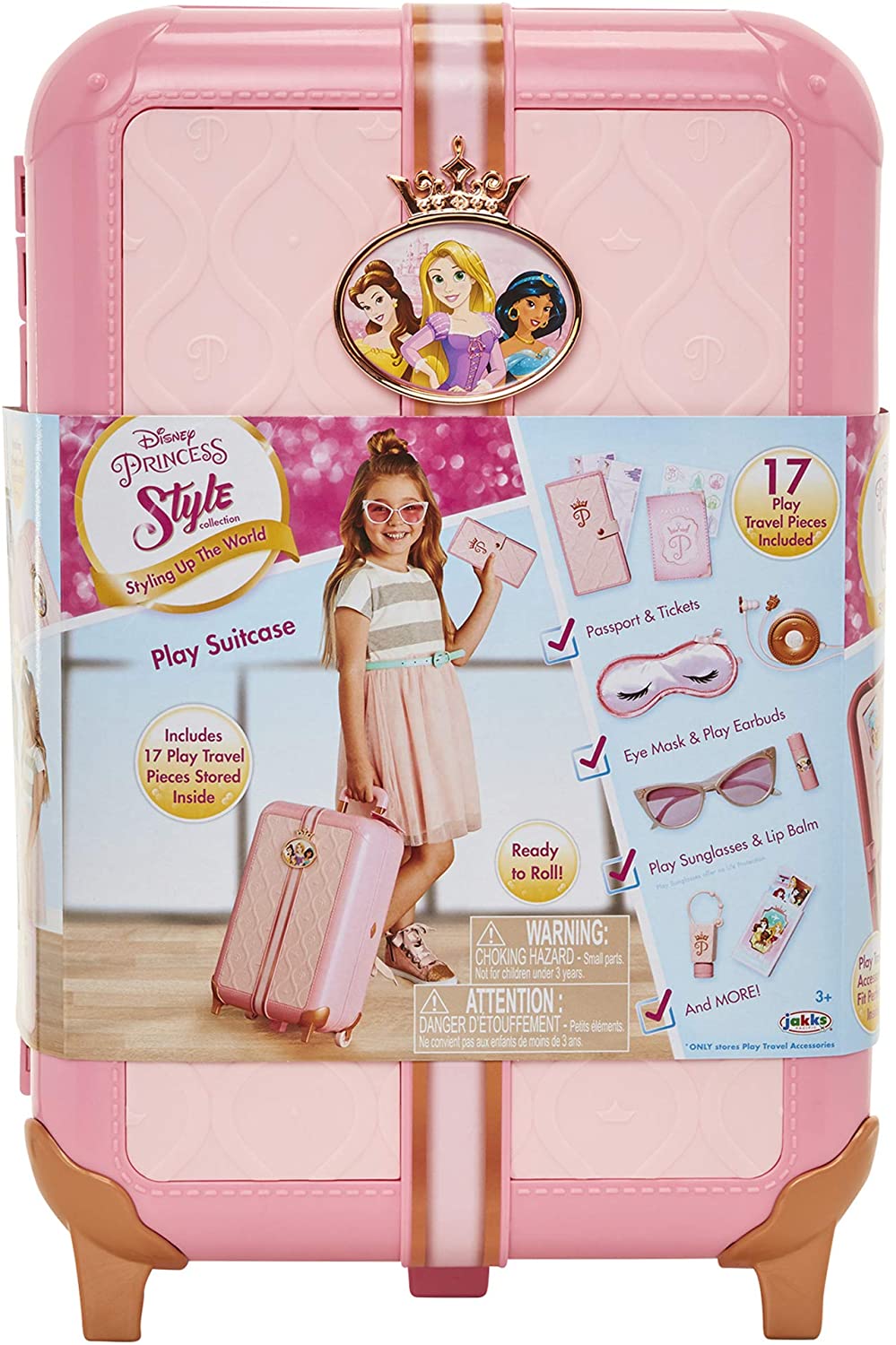 princess luggage for girls