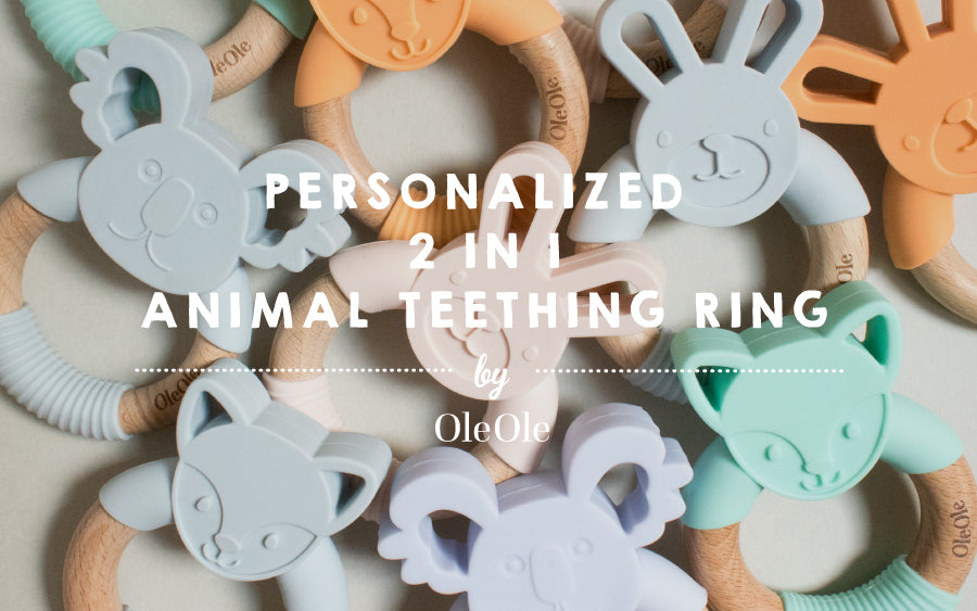 personalized teething rings