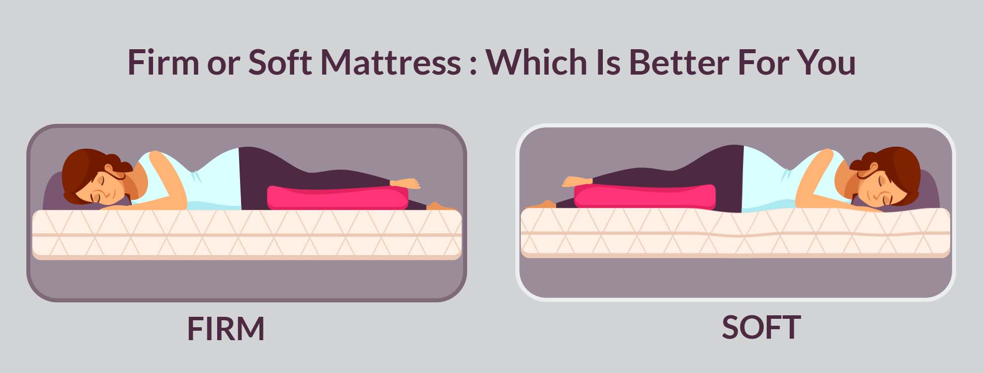 firm vs soft mattress for cooling