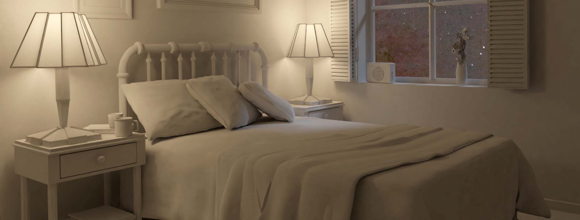 Maintain light in your bedroom