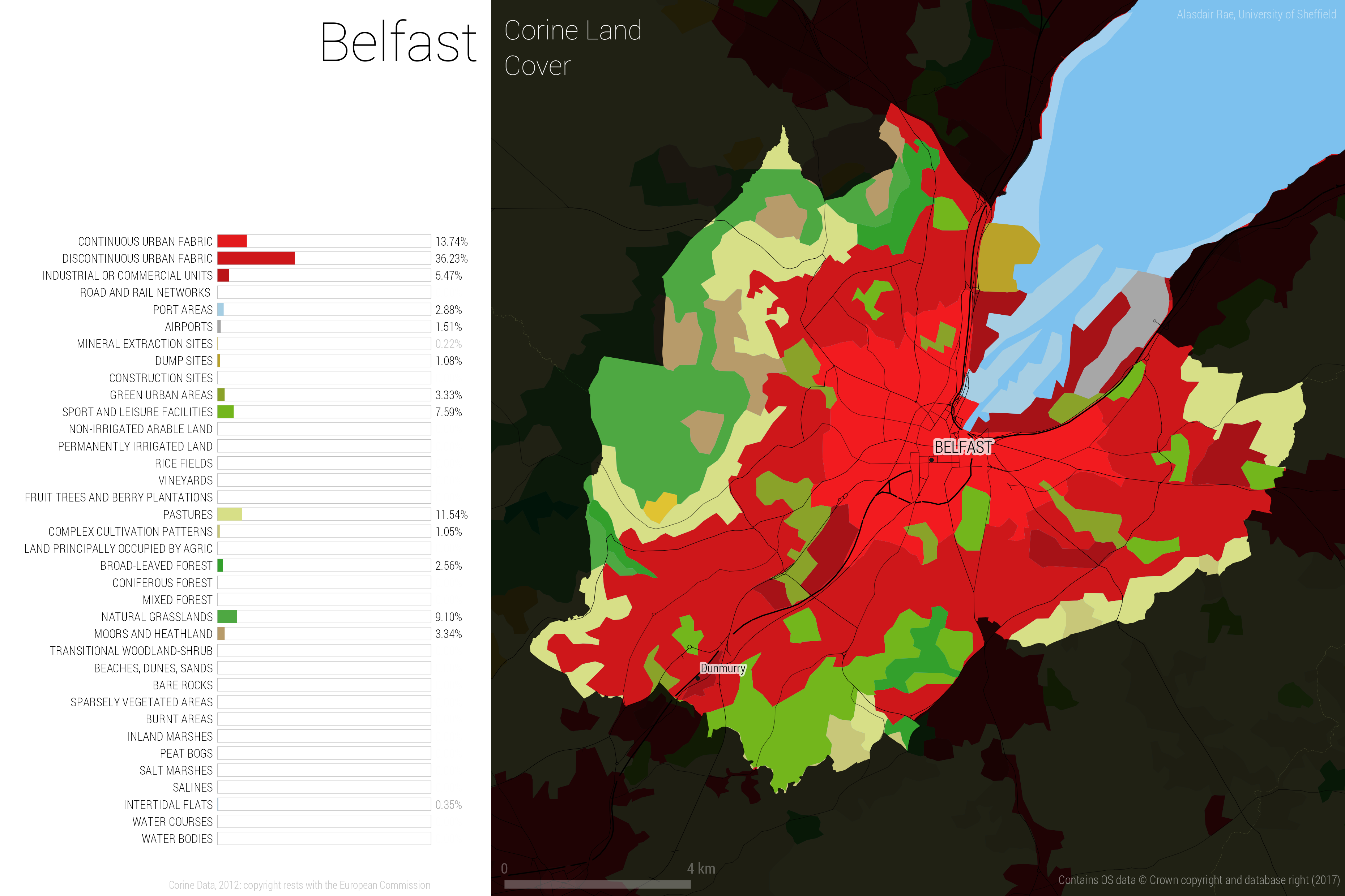 belfast map