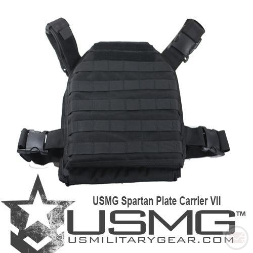 USMG Spartan Plate Carrier VII (SPC7) (Black)