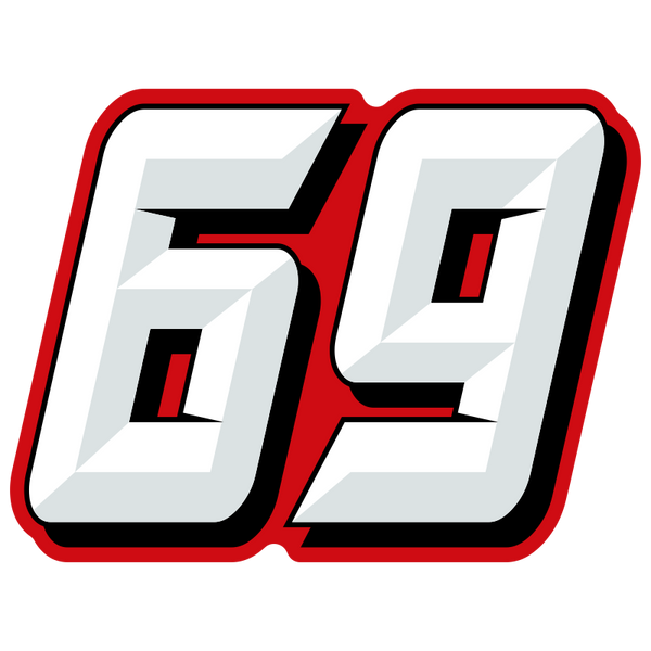 Multicolored Race Numbers - Chiseled Design – MxNumbers