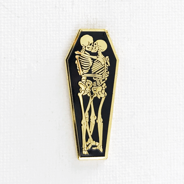 Chiqui Art [Bundle] Powerpuff Girls Skull Gold Plated Hard Enamel Pins