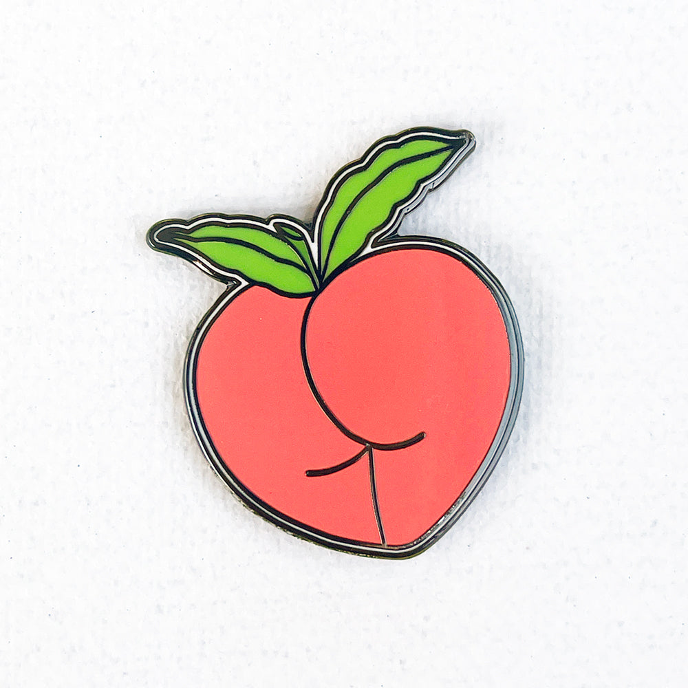 Strike Gently Co Peach Pin