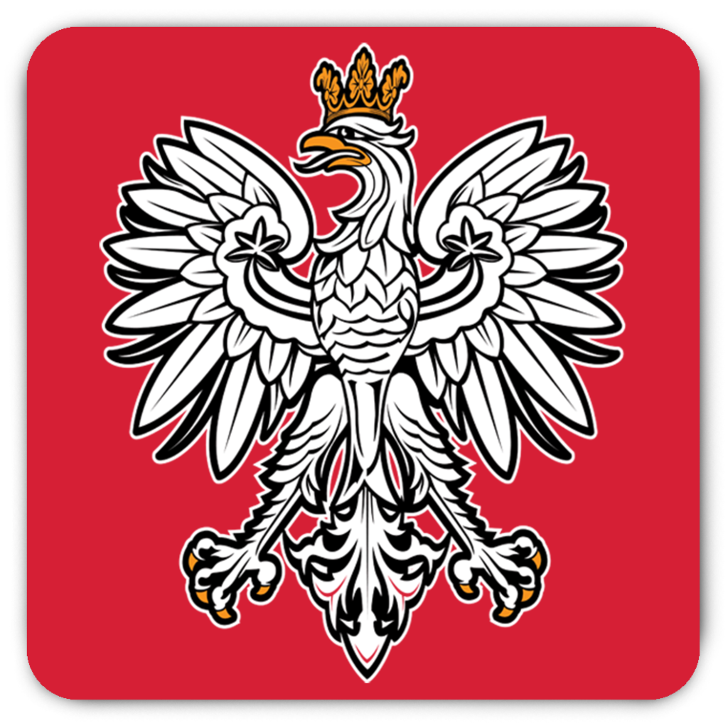 Polish Eagle Rounded Fridge Magnet – My Polish Heritage