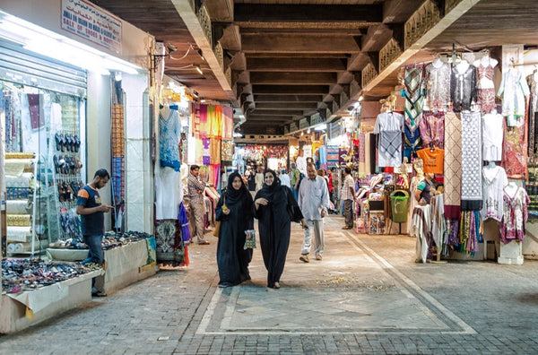 Mutrah Souk in Muscat Oman