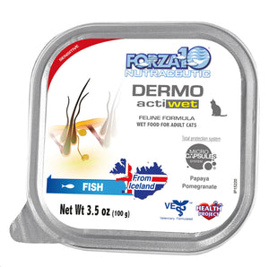 Forza10 ActiWet Dermo Support Icelandic Fish Recipe Canned Cat Food - Cats of Coventry