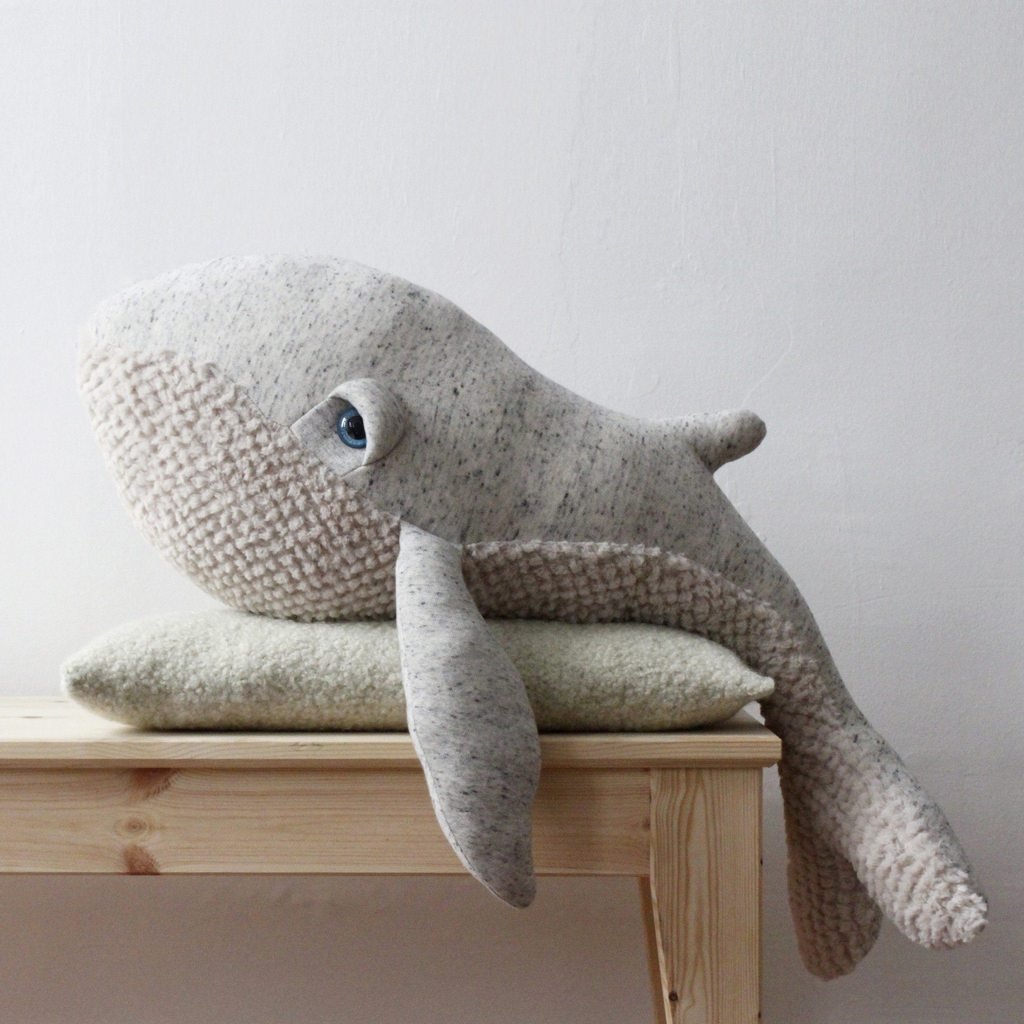 big stuffed whale