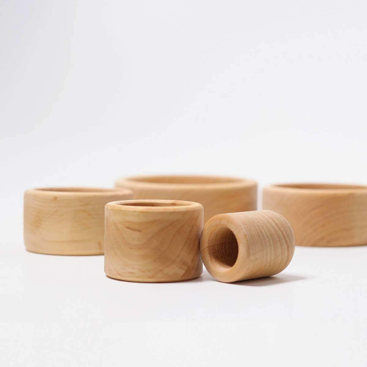 grimms stacking bowls natural