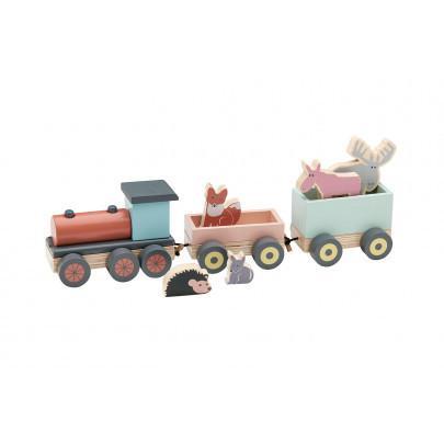 wooden kids train