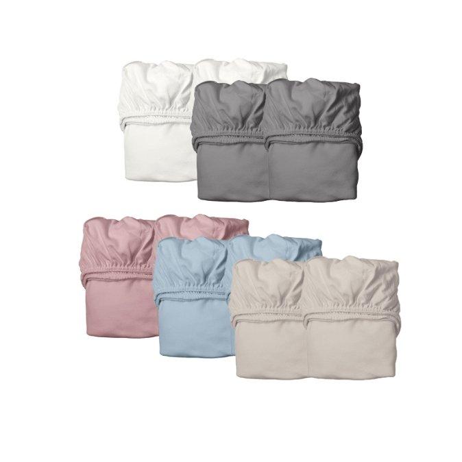 Leander Cot Bed Sheet 2 pack (60 x 120cm)