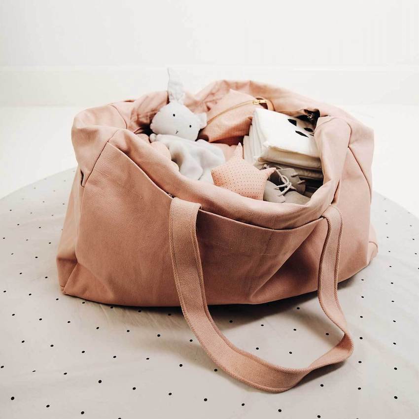 Liewood Melvin Mommy Bag in Rose