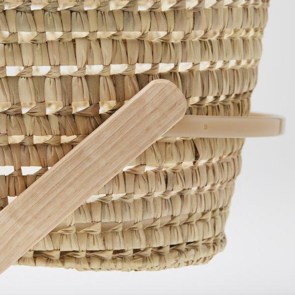 rattan moses basket stand