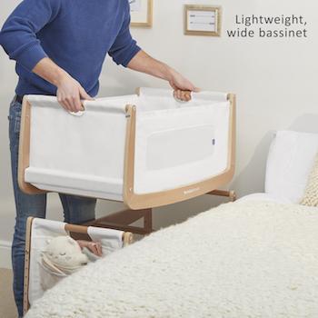 snuzpod 3 in 1 bedside crib