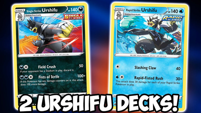 single strike urshifu vmax deck list post rotation