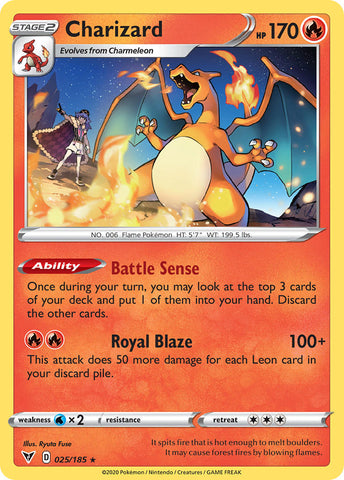 Charizard - 025/185 - Vivid Voltage | Pokemon Singles | Card Cavern TCGs