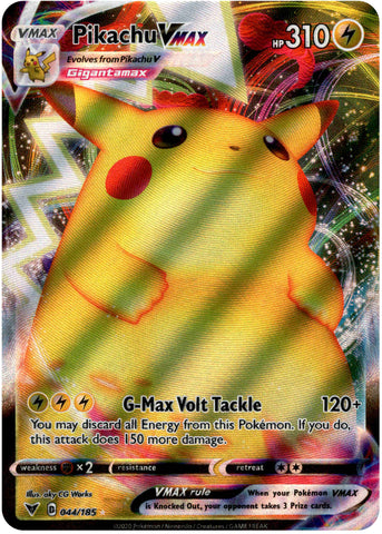 Pikachu VMAX - 044/185 - Vivid Voltage | Card Cavern TCGs | Pokemon Singles