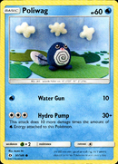 Poliwag 30 149 Sun And Moon Base Card Cavern Trading Cards Llc