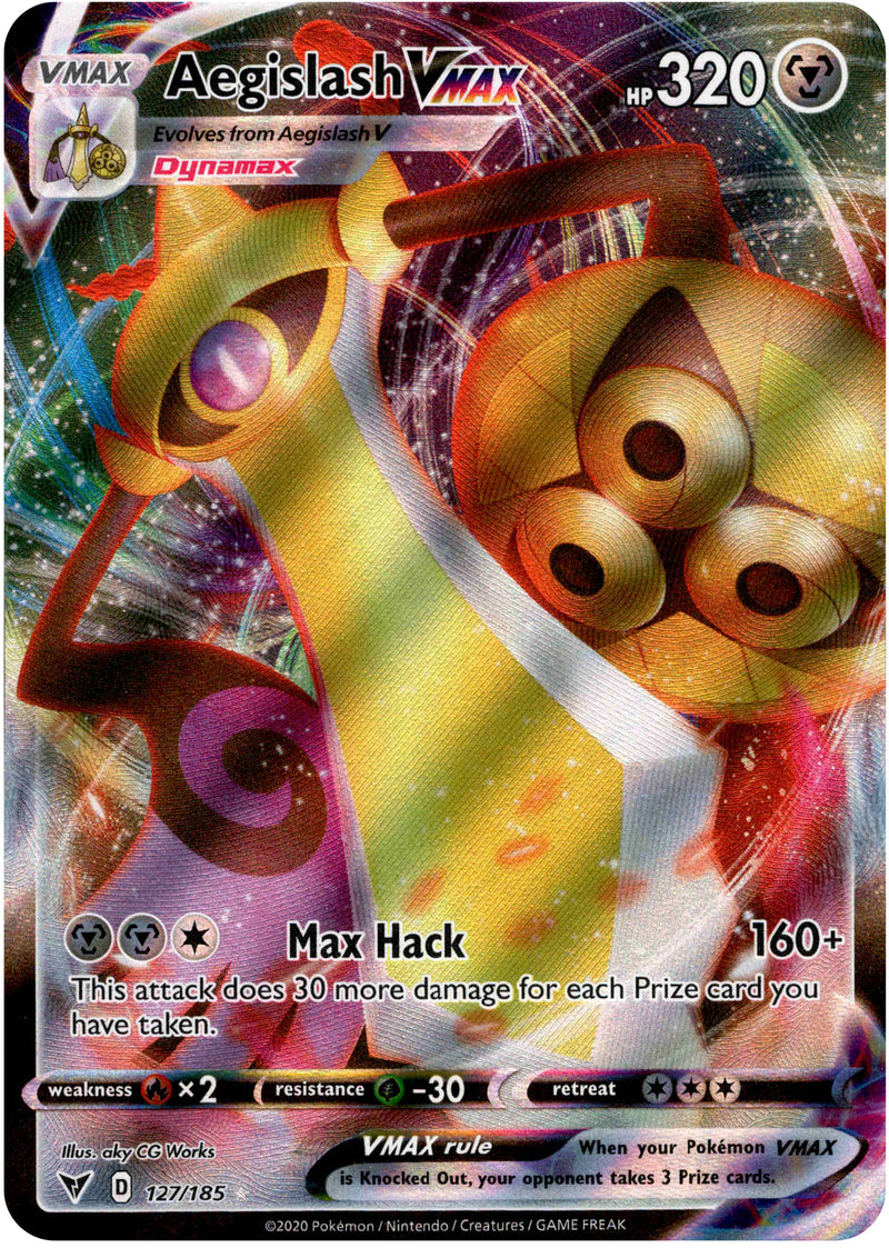 Aegislash Pokemon Card 3351