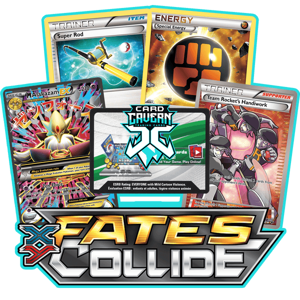 Pokemon XY Furious Fists TCG online code card