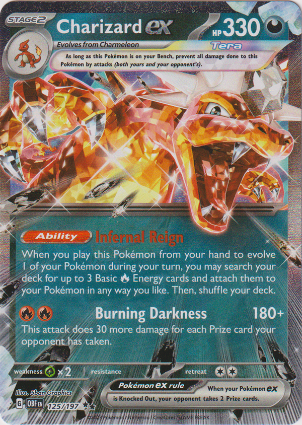 Koraidon ex 125/198 in Portuguese Scarlet & Violet Pokémon TCG