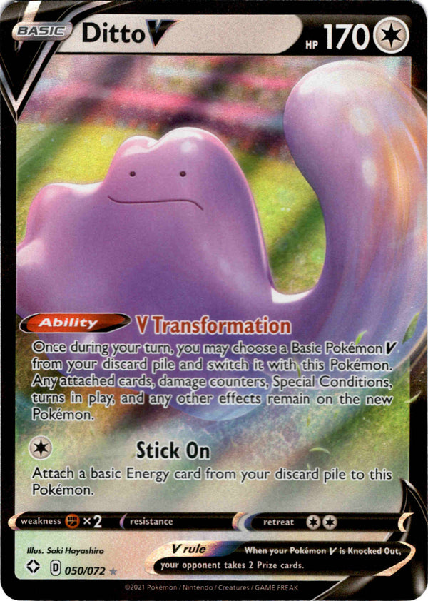 Ditto VMAX - Top 5 Pokemon Cards in Shining Fates #2 