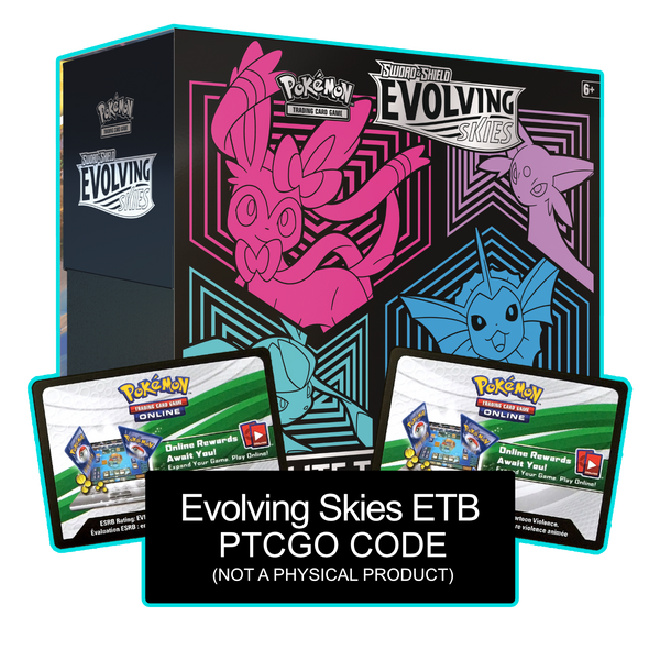 Fusion Strike ETB - Sleeves and Deck Box - Pokemon TCG Live Code