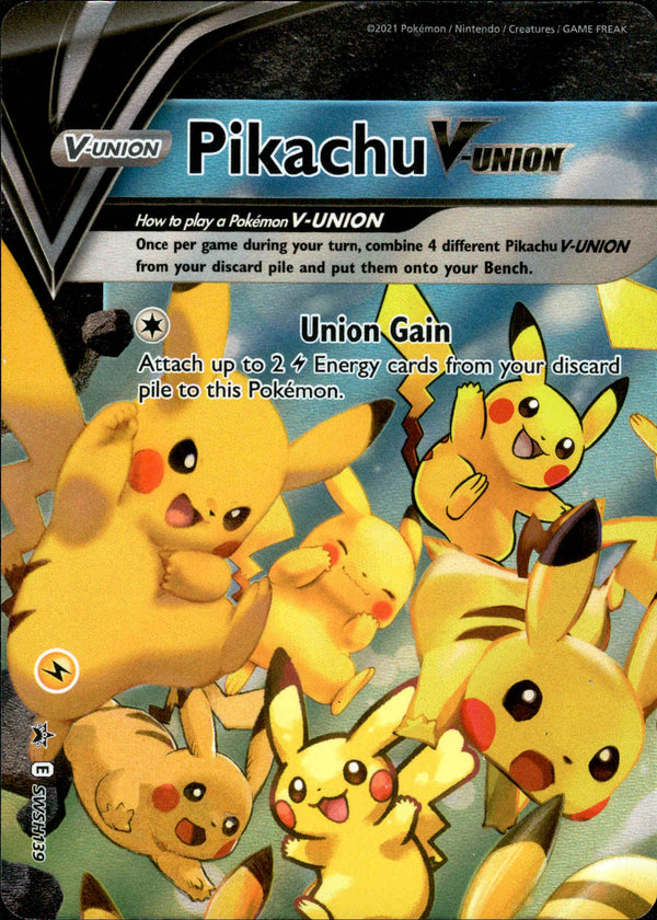Pikachu V-Union Is Even MORE BUSTED With Brilliant Stars! Raikou V/Ultra  Ball! PTCGO 