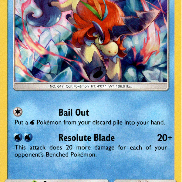 pokemon keldeo card