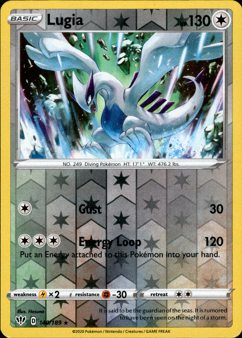 Lugia - 140/189 - Darkness Ablaze - Reverse Holo – Card Cavern