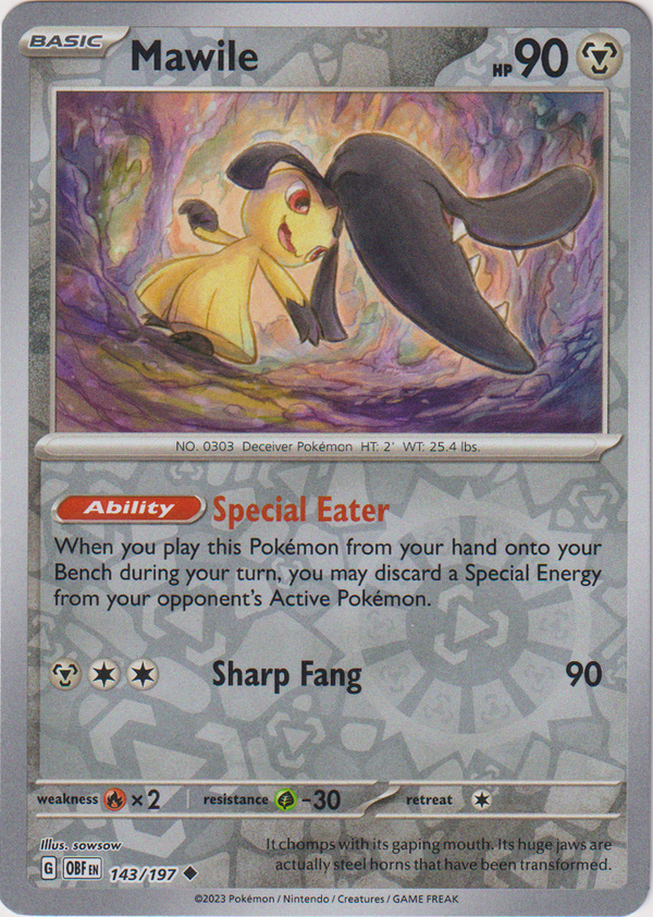 Kangaskhan - Obsidian Flames Reverse Holo - Pokemon