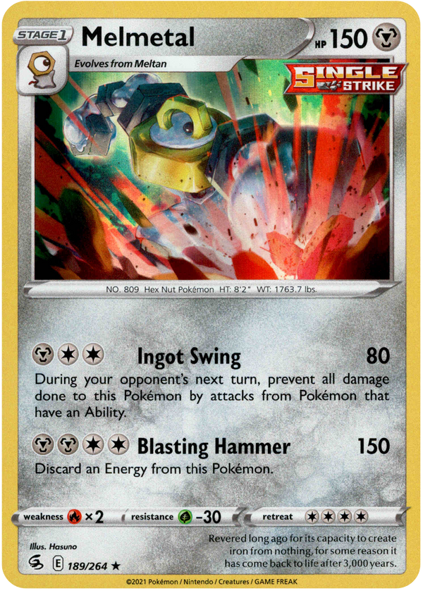 Genesect V Full Art - 254/264 - Fusion Strike – Card Cavern Trading Cards,  LLC