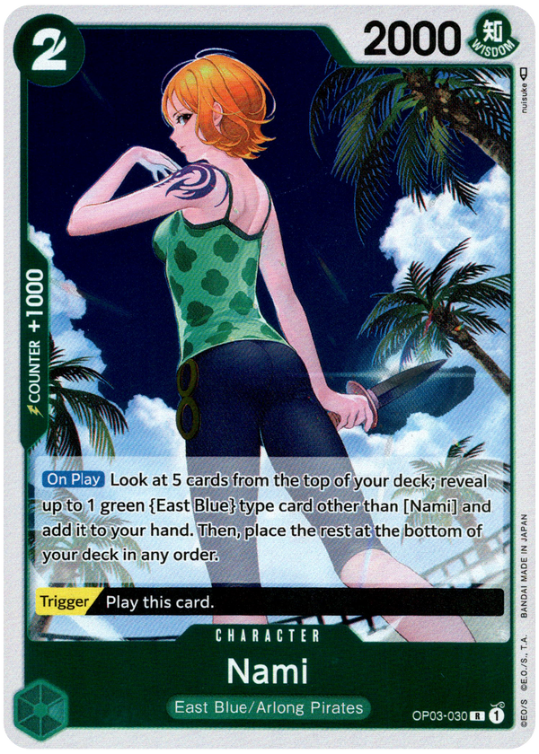 Japanese One Piece Card Game Kokoro OP03-062 R