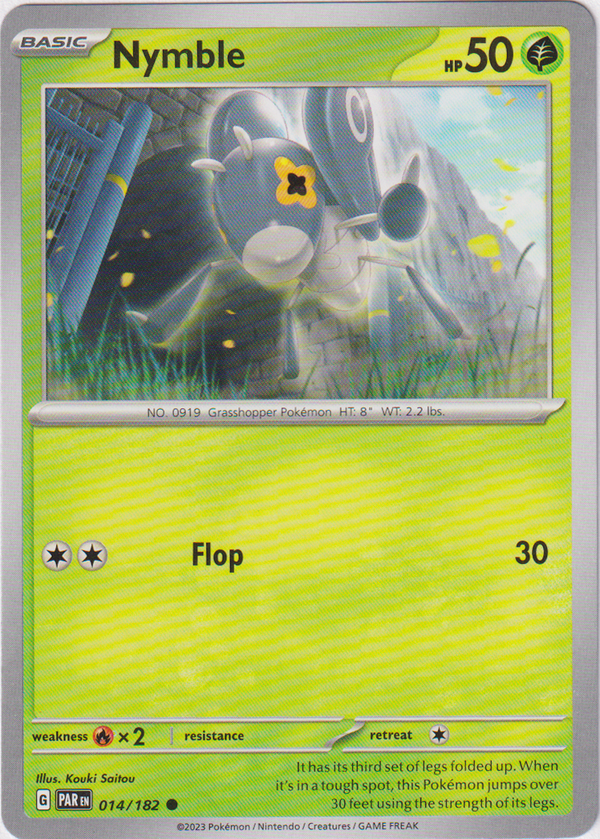 Pokemon TCG - Paradox Rift - Holo - Zekrom - 066/182 - Rare